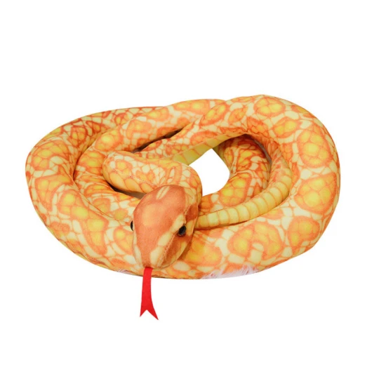 Plush Golden Snake Mascot 300 cm Pliušiniai žaislai