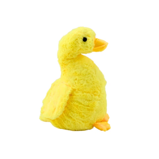 Plush Goose Mascot Yellow Cuddly Plush Duck 40 cm Pliušiniai žaislai