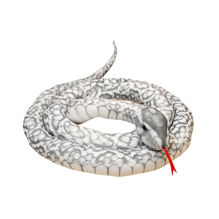 Plush Gray Snake Mascot 110 cm Plush toys