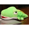 Plush green crocodile 30 cm