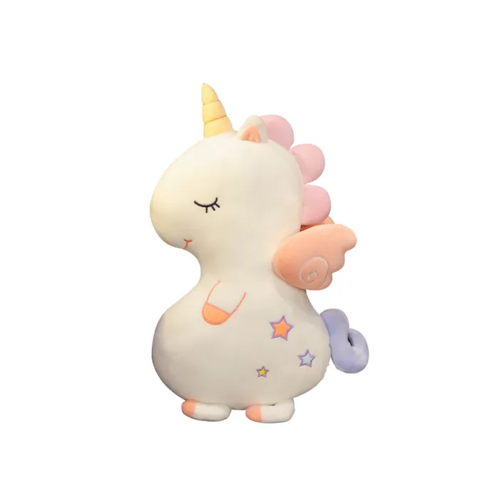 Plush Mascot Cuddly Toy Cute Unicorn White 50cm Pliušiniai žaislai