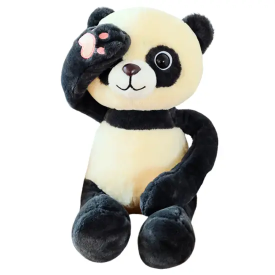 Plush Mascot Cuddly Toy Panda With Magnets 23cm Pliušiniai žaislai