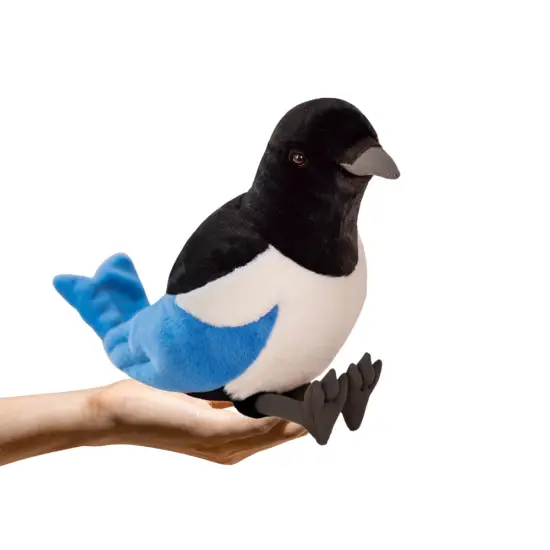 Plush Mascot Eurasian Magpie Blue 30cm Pliušiniai žaislai
