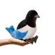 Plush Mascot Eurasian Magpie Blue 30cm Pliušiniai žaislai