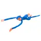 Plush Monkey Mascot with Sound, Blue 80 cm Pliušiniai žaislai