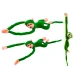 Plush Monkey Mascot with Sound, Green 80 cm Pliušiniai žaislai