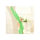 Plush Monkey Mascot with Sound, Green 80 cm Pliušiniai žaislai