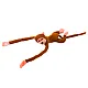 Plush Monkey Mascot with Sound, Light Brown 80 cm Plush toys