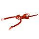 Plush Monkey Mascot with Sound, Orange 80 cm Pliušiniai žaislai