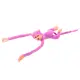 Plush Monkey Mascot with Sound, Pink 80 cm Pliušiniai žaislai