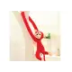 Plush Monkey Mascot with Sound, Red 80 cm Pliušiniai žaislai