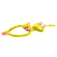 Plush Monkey Mascot with Sound, Yellow 80 cm Pliušiniai žaislai