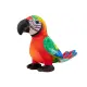 Plush Red Parrot Mascot 20 cm Pliušiniai žaislai