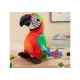 Plush Red Parrot Mascot 20 cm Pliušiniai žaislai