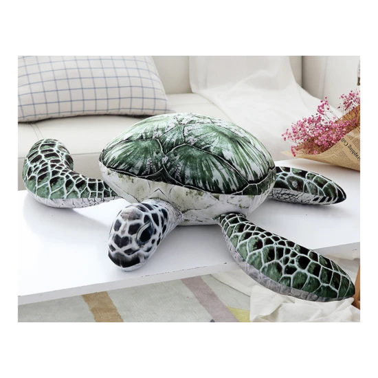 Plush Sea Turtle Mascot 45 cm Pliušiniai žaislai