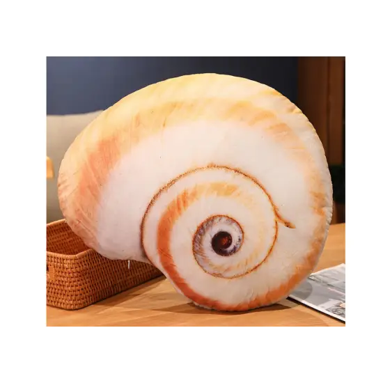 Plush Snail Shell Mascot Pillow 50 x 40 cm Pliušiniai žaislai