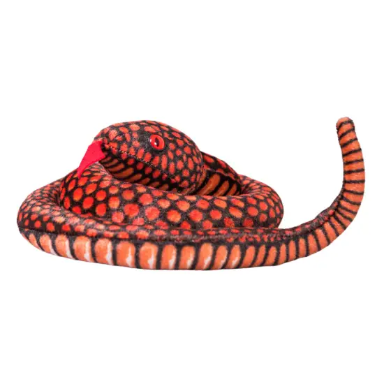Plush Snake Mascot Red 100 cm Pliušiniai žaislai