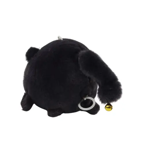Plush Stretched Cat Jumping Mascot Black Pliušiniai žaislai