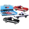 Police Car Fire Department Privileged Vehicles 1:32 Mix Žaisliniai automobiliai