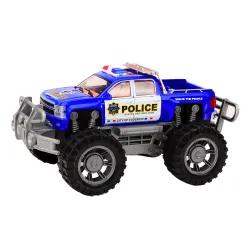 Mėlynas policijos automobilis
