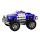 Police Car Pickup Blue Off-Road Police Vehicle Žaisliniai automobiliai