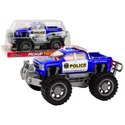 Mėlynas policijos automobilis