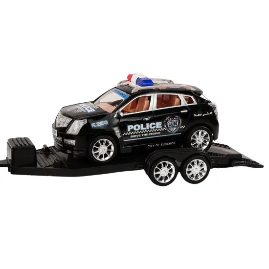 Policijos rinkinys: Policijos pikapas su vilkiku