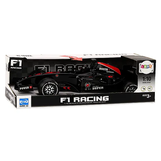 Racer Sports Car F1 Driven 1:10 Black Sounds Žaisliniai automobiliai