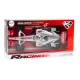 Racer Sports Car With 1:9 Drive Silver Sounds Žaisliniai automobiliai