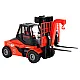 Red Forklift 1:16 Moving Forks Sounds Lights Žaisliniai automobiliai