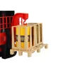 Red Forklift 1:16 Moving Forks Sounds Lights Žaisliniai automobiliai