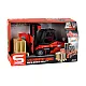 Red Forklift 1:16 Moving Forks Sounds Lights Žaisliniai automobiliai