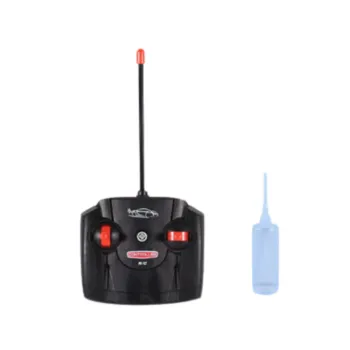 Blue remote-controlled car