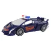 Robot Car Police Navy Blue 2in1 Transformation Žaisliniai automobiliai