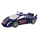 Robot Car Police Navy Blue 2in1 Transformation Žaisliniai automobiliai