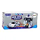 Robot Car Police Navy Blue 2in1 Transformation Žaisliniai automobiliai
