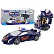 Robot Car Police Navy Blue 2in1 Transformation Žaisliniai automobiliai