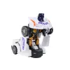 Robot Car Police White 2in1 Transformation Žaisliniai automobiliai