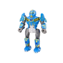 Surenkamas mėlynas robotas