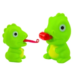 Guminis dinozauras su įtraukiamu liežuviu