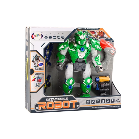 Žalias surenkamas robotas