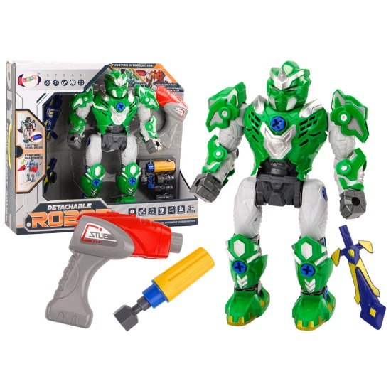 Žalias surenkamas robotas