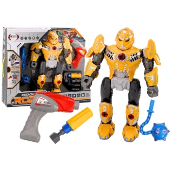 Ettevalmistatud robot koos tööriistadega