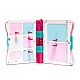 Secret Diary Padlock Notebook Locker Key Accessories Pink Lavinamieji