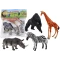Afrikos gyvūnų figūrėlių rinkinys