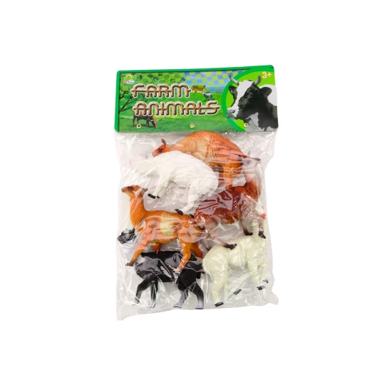 Alpakų ir lamų ūkio figūrėlių rinkinys Lėlės ir žaidimų rinkiniai