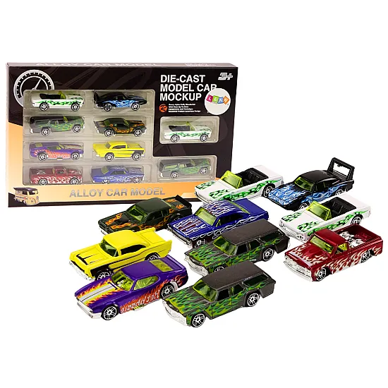 Set of Car Spring Springs 1:64 Metal 10 pcs Žaisliniai automobiliai