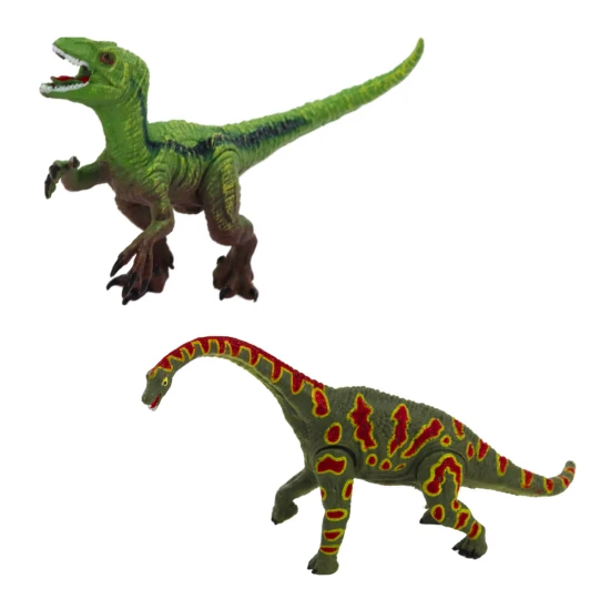 Judančių dinozaurų figūrų rinkinys 4 vnt. Dinozaurai