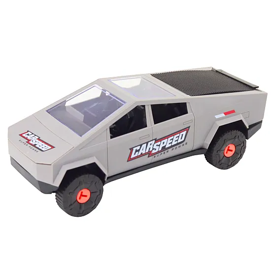 Set of Modern Car with Quad for Disassembly DIY Gray Žaisliniai automobiliai