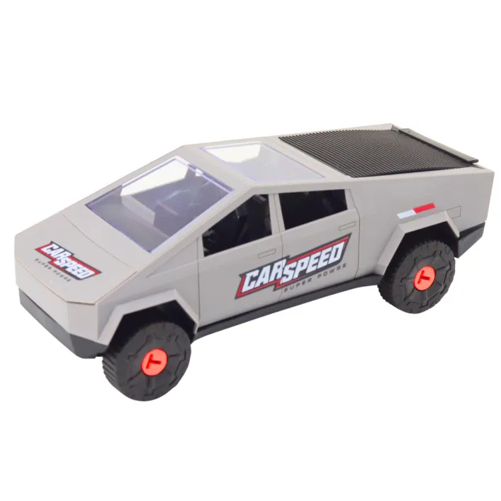 Set of Modern Car with Quad for Disassembly DIY Gray Žaisliniai automobiliai